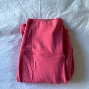 NWOT pink lululemon aligns